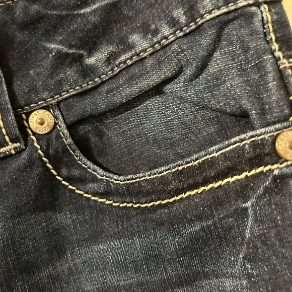 Guess Low Rise Bootcut/Mini Flare Jeans (stretch) - size 27 (4) - Picture 6 of 8